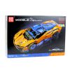 Set construcción coche RC Lean Toys avanzado con mando y batería litio, uso modelismo automovilístico