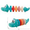 Set Educativo de Pirámide Suave Cocodrilo