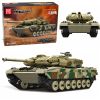 Tanque Leopard Militar RC con Bloques de Construcción 1100