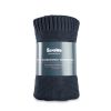 Manta de Bambú-Cotón 80x100 Navy Sensillo - Suave y Antialérgica - imagen 3