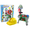 Taller de bricolaje grande con accesorios