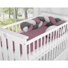 Protectores de Cuna Knot Bumper My Sweet Baby - Pastel Violet - imagen 2