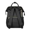 Bolsa de Mamá Siena Negro & Oro Kikkaboo - Elegancia y Funcionalidad - imagen 2