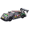 Coche RC Drift negro carbono, fabricado en plástico durable.