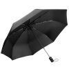 Paraguas Automático Plegable Negro de 12 Varillas 105 cm