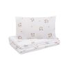 Set de Ropa de Cama Infantil 2 Piezas Cotton Unicorn Beige 100x135 – Algodón Suave
