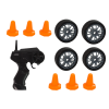 Set de Coche Rally DRIFT + Control Remoto R/C y Accesorios