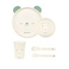 Juego de vajilla Kikkaboo Bear with me Menta para bebé