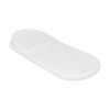 Colchón de Capazo Kikkaboo con Almohada Airknit Blanco 80/35 cm