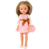 Muñeca Lean Toys, detalle cabello largo peinable en tono marrón claro