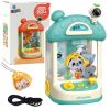 Máquina atrapa peluches azul de Lean toys con luces y sonidos
