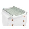 Cambiador Suave de PVC Kikkaboo Secret Garden Verde 50x80cm
