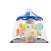 Carrusel Toyz en azul, ideal para el desarrollo sensorial de bebés.