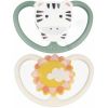 Chupetes Nuk de Silicona - 18-36 meses - 2 unidades