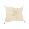 Manta Muselina con Borlas - My Sweet Baby - Crema