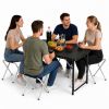 Set de Muebles de Camping Plegables con Maleta