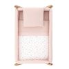 Minicuna Tijera Madera Calma Rosa/natural 55x87x74 Cm - Cambrass - imagen 3