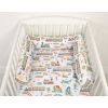Protector de Cuna Roller My Sweet Baby - Tren Turquesa - imagen 2