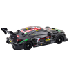 Coche de carreras RC en acción, ideal para divertidas competiciones.