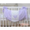 Bolsa de Juguetes My Sweet Baby - Corazones Blancos y Puntos Lilas - imagen 2