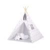 Tipi Infantil My Sweet Baby con Alfombra y Plumas Decorativas