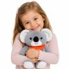 Peluche terapéutico con peso Koala Lean toys de felpa gris suave