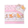 Juego de Cama para Bebé My Sweet Baby - Animales del Bosque Rosa
