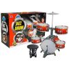 Batería de jazz Lean toys con cinco tambores, pedal y platillo