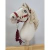 Halter A3 y Tether para Hobby Horse My Sweet Baby - Burdeos