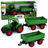 Tractor Agrícola Infantil con Remolque y Ruedas de Goma