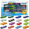 Set de 16 Coches de Metal Coloridos Iso trade - Juguete Educativo