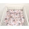 Bumper enrollable para cuna My Sweet Baby - Rosas Sepia - imagen 2