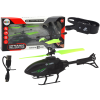 Helicóptero Controlado por la Mano Negro y Verde
