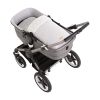 Saco Capazo + Colchoneta Linen Gris 35x80x6 Cm - Cambrass