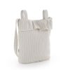 Bolso Bohem Cambrass Sira beige, detalle asas y algodón reciclado