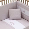 Jgo 2 Pcs.colcha I-v. Cuna 70 Mini Windsord Rosa 70x140x3 Cm - Cambrass - imagen 2