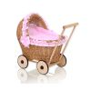 Cochecito de Muñeca My Sweet Baby Chiara - Natural con Ropa Rosa
