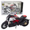 Motocicleta Deportiva de Metal con Luces y Sonidos 1:12