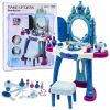 Espejo Interactivo de Princesa con Mesa de Maquillaje y Taburete