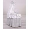 Moisés de Mimbre My Sweet Baby con Drape Laura Grey - imagen 2