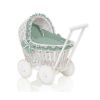 Carrito de Muñecas My Sweet Baby - Pram de Mimbre con Ropa