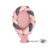 Cuna Nido trenzado 2 en 1 My Sweet Baby - Beige y Rosa - imagen 2