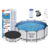 Piscina de Jardín con Estructura 366x122 cm Bestway