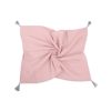 Manta Muselina para Bebés My Sweet Baby - Rosa Pastel con Borlas