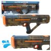 Fusil de Agua Eléctrico Recargable Transparente Negro 55 cm
