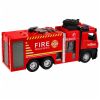 Camión de bomberos en acción, ideal para jugar a la hora del rescate.