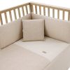 Jgo 2 Pcs.colcha I-v. Cuna 60 Rustic Rosa 60x120x3 Cm - Cambrass - imagen 2