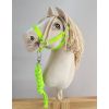 Set de Caballo de Madera My Sweet Baby: Cabestro A3 + Cuerda Neon