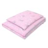 Juego de Sábanas para Cuna My Sweet Baby - Conejitos Rosa y Gris
