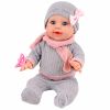 Muñeca interactiva con accesorios, 35 cm